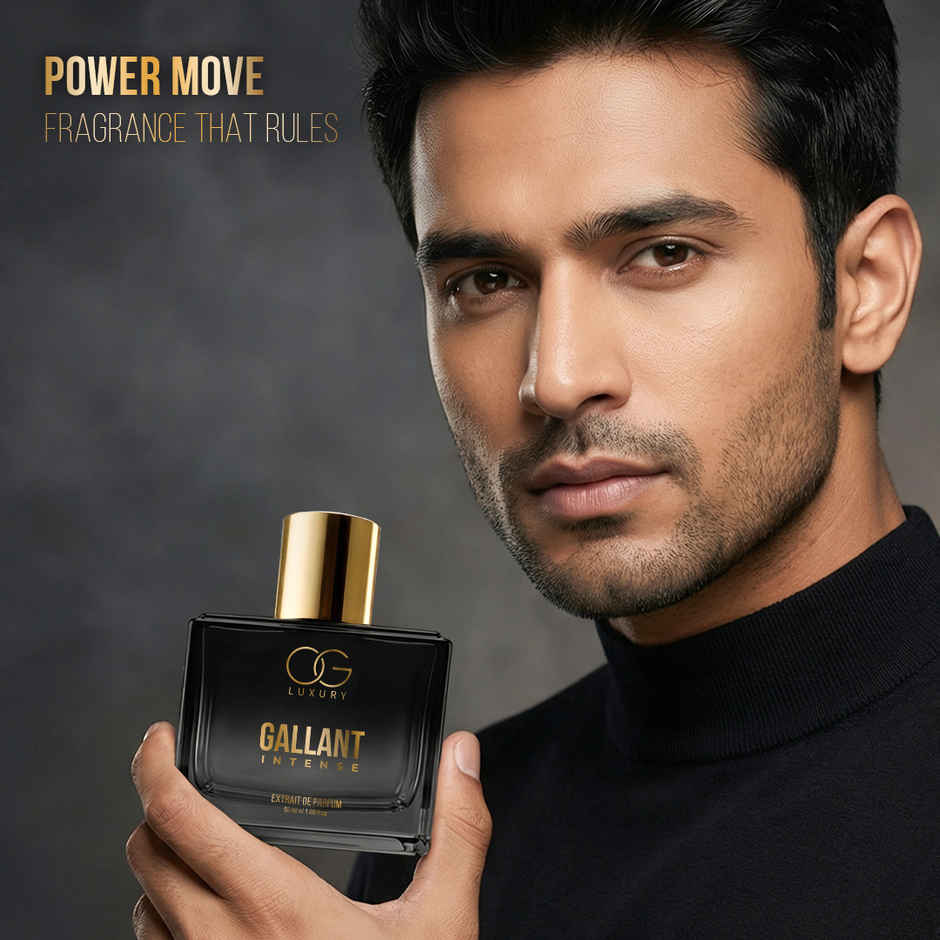 OG Luxury India's Strongest Gallant Intense Extrait De Parfum for Men | Long-Lasting Luxury Perfume