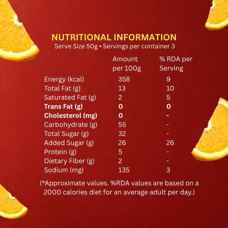 Banana Bread 150G(150gms) & Fresh Orange Cake(150gms) Combo