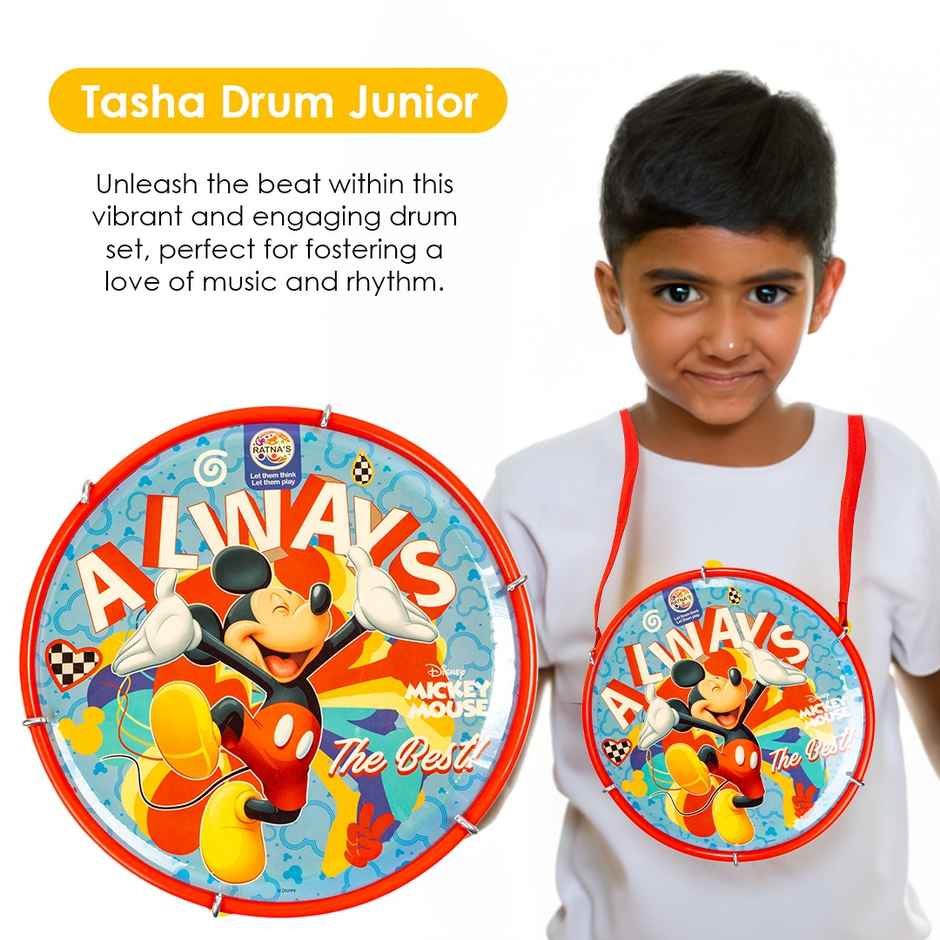 Ratna's Cartoon Tasha Drum Jr Mickey & Freinds