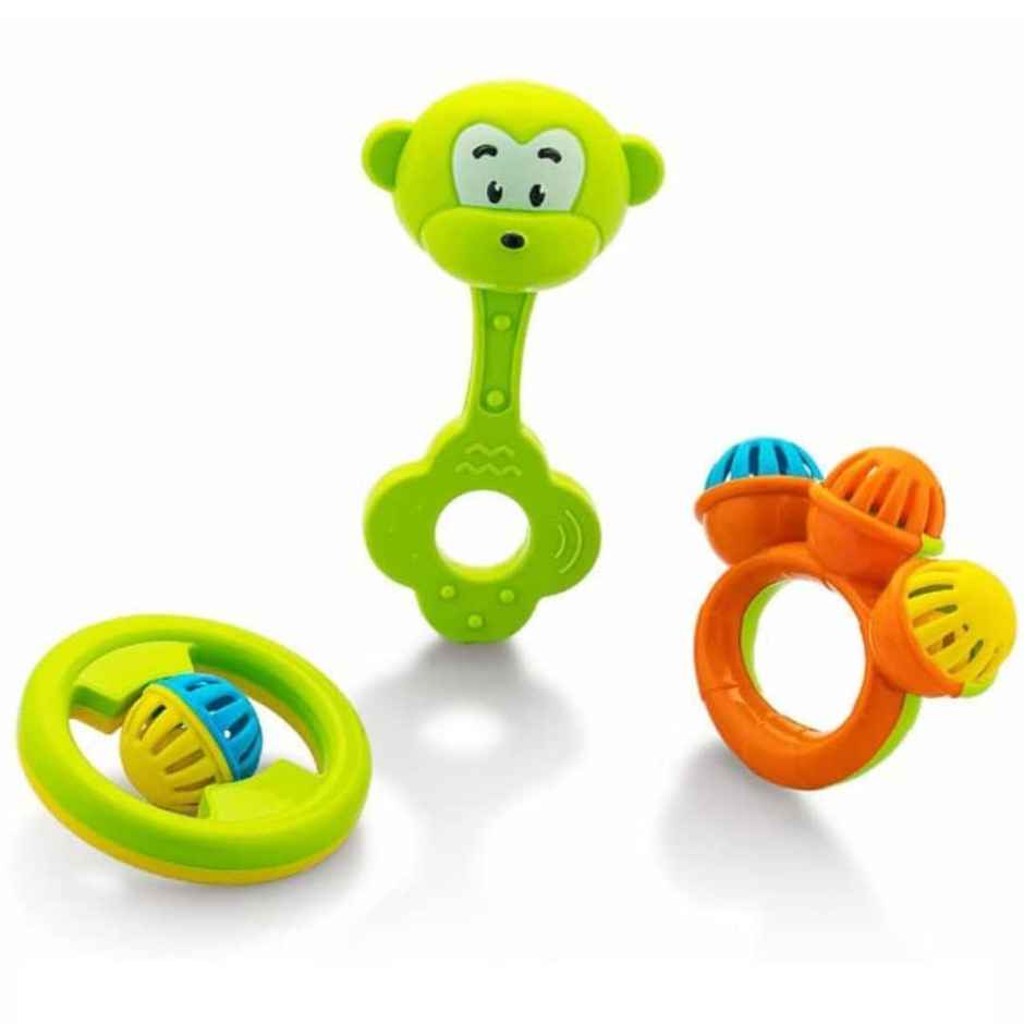 Storio Infant Acrylonitrile Butadiene Styrene (Abs) So Sweet Rattle | Multicolour