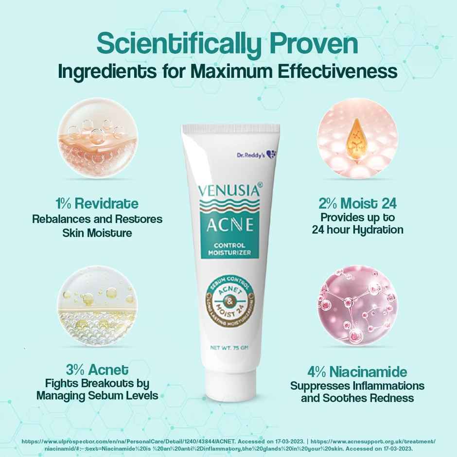 Venusia Acne Control Moisturizer