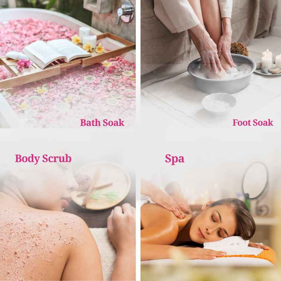 Samisha Rose Epsom Bath Salt For Pain Relief