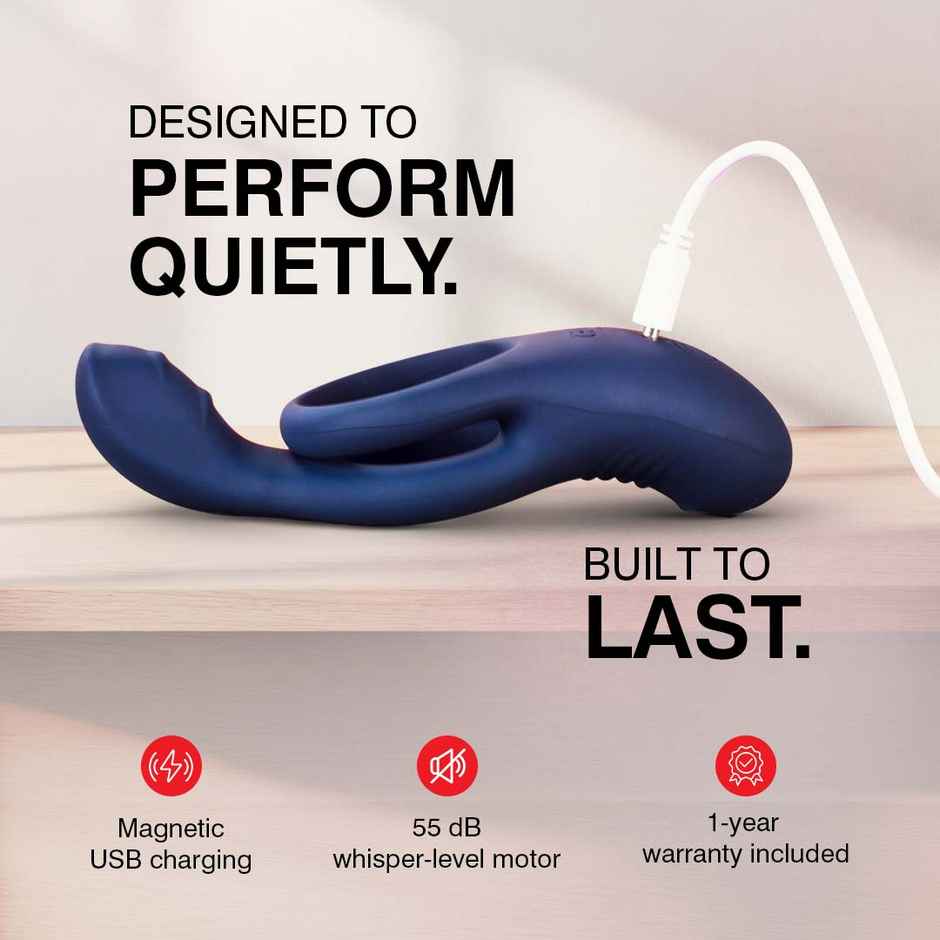 Skore Tremor Twinfold Double Sensations Vibrator For Men & Women