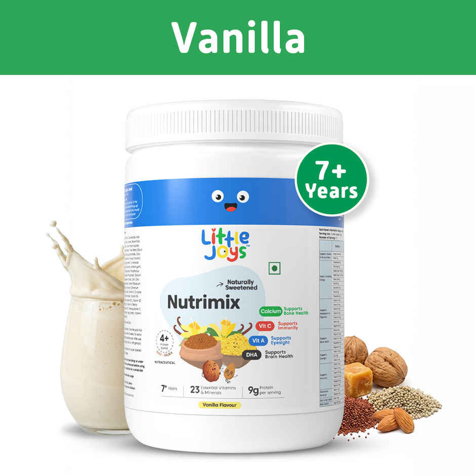 Little Joys Nutrimix For Kids 7-12 Years | Vanilla Flavour