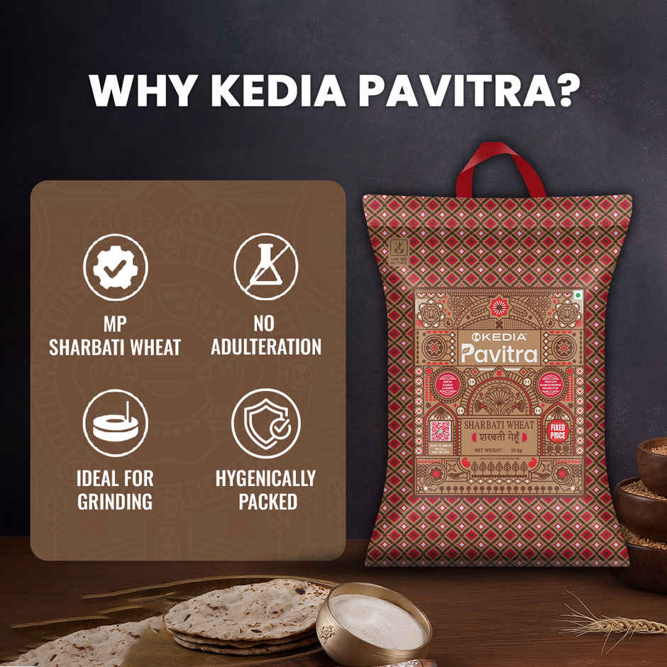 Kedia Pavitra Sharbati Wheat Grains