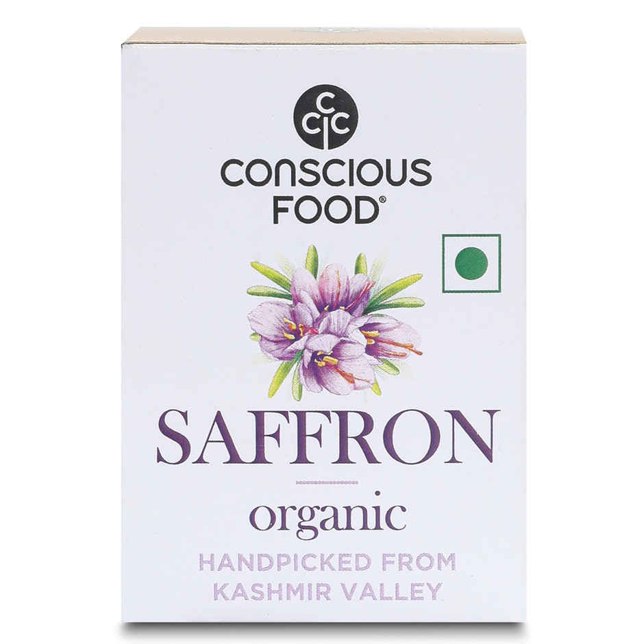 Conscious Food Organic Saffron | Glass Jar