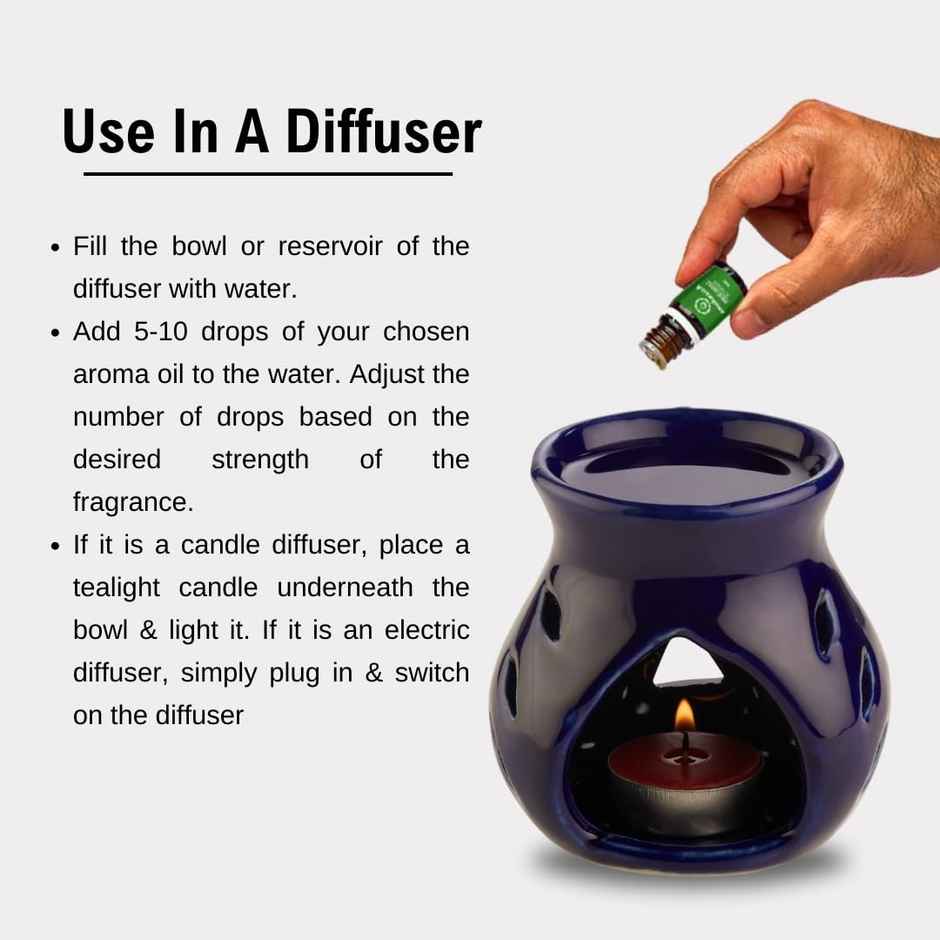 Asian Aura Diffuser Aroma Oils For Home Fragrance 10 ml Lemongrass
