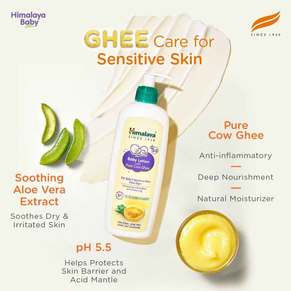 Himalaya Baby Lotion With Pure Cow Ghee