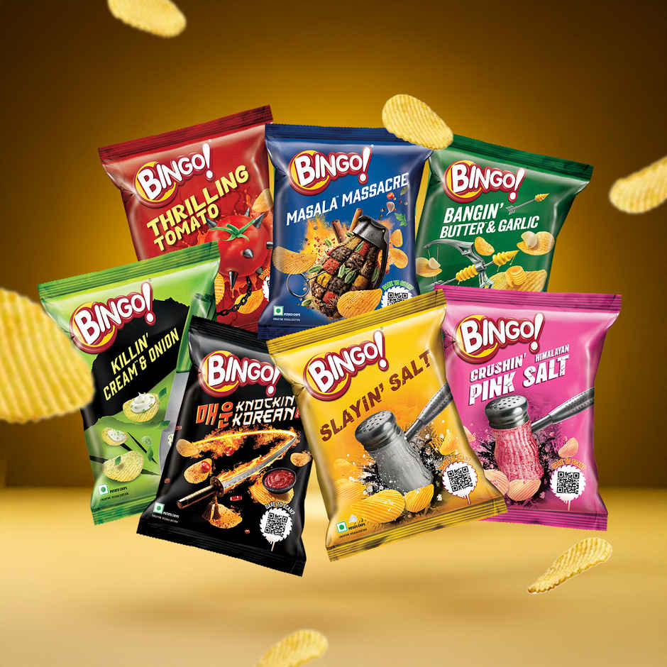 Bingo! Potato Chips Slayin' Salt