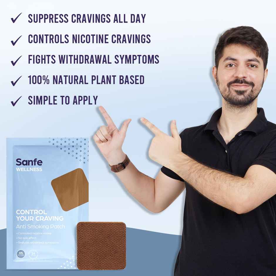 Sanfe Anti Smoking Patch 5 Patches