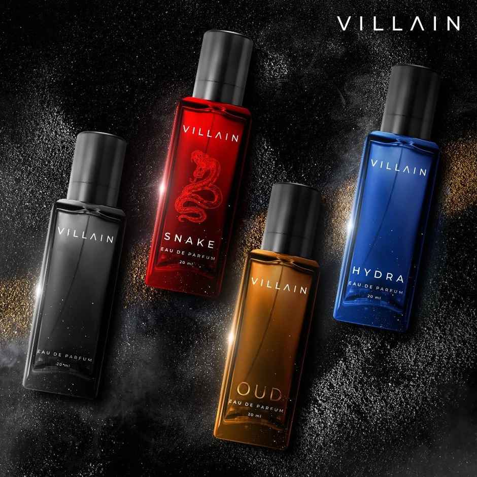 VILLAIN Rebel Perfume Gift Set for Men | Woody EDP | Long Lasting