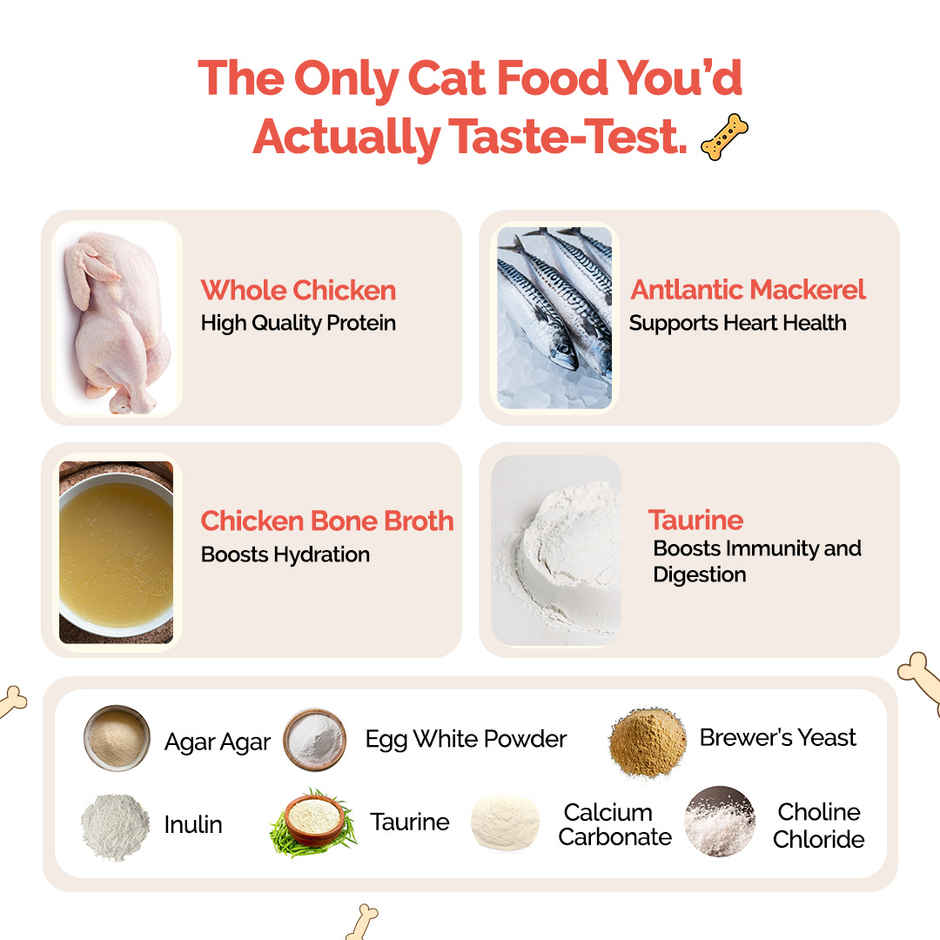 Goofy Tails Mackerel & Chicken Cat and Kitten Meals | Wet Cat and Kitten Food