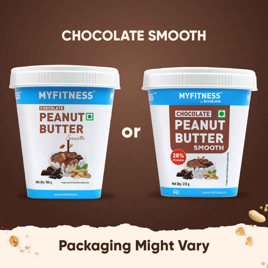 MyFitness 28g High Protein Chocolate Peanut Butter Spread - Smooth