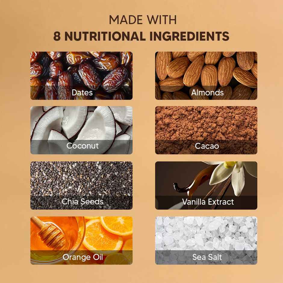 Eat Better Co Orange & Chocolate Laddoos | No Added Sugar | High Protein, Truly Natural