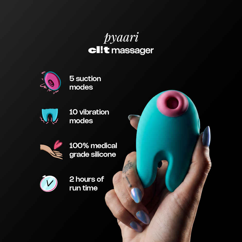 Leezu's Pyaari Maasager for Women with both suction & vibration