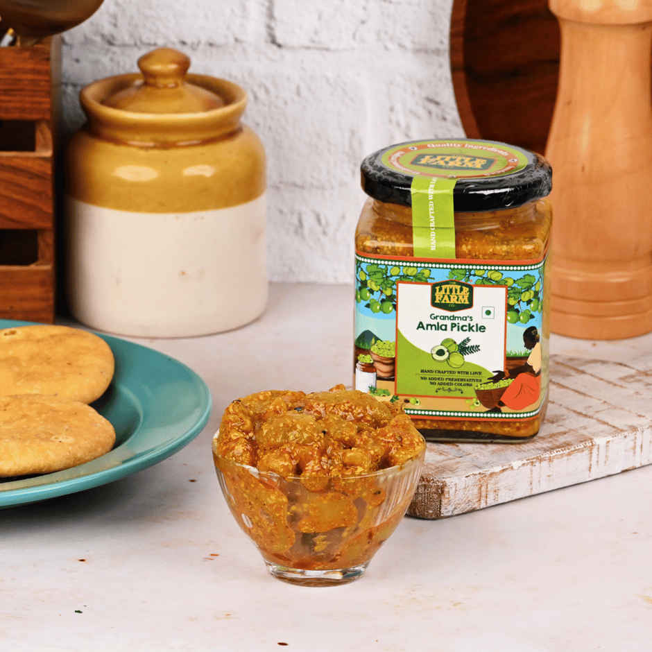 The Little Farm Co. Amla Pickle | Achaar | No added preservatives