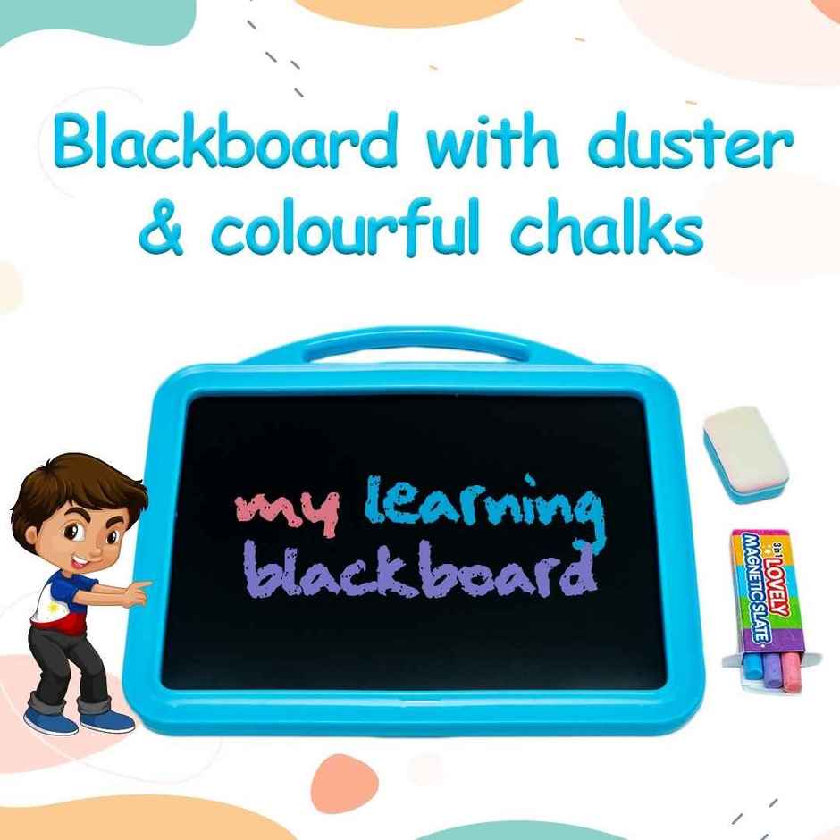 Ratna's Lovely Magnetic Slate 3 in 1 | Alphabets, Numbers | 3+ years