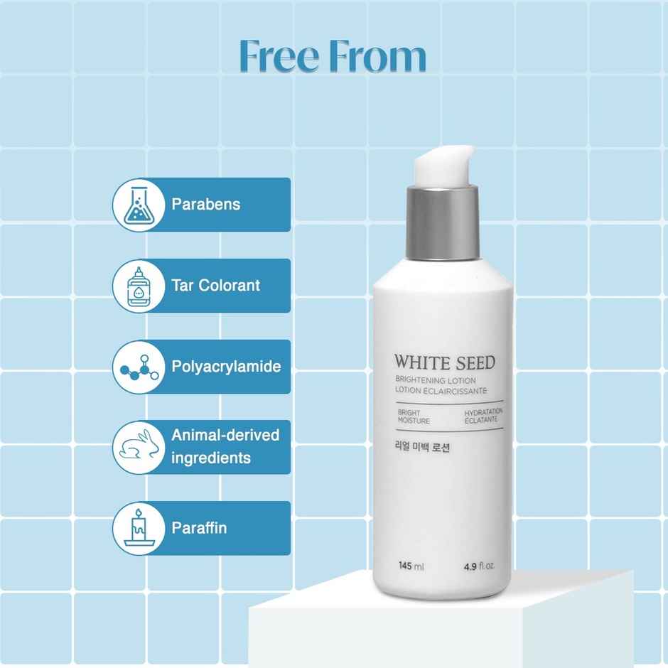 The Face Shop White Seed Brightening Lotion, Face Cream With Niacinamide