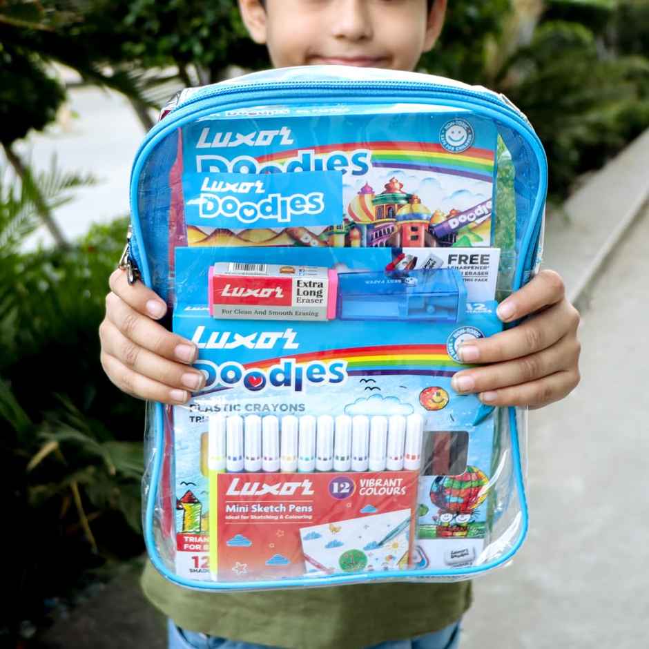 Luxor Doodles Colouring Kit - Gift for Kids