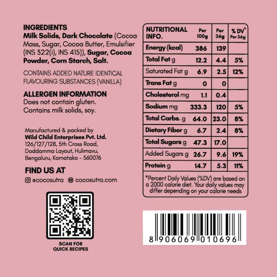 Cocosutra Instant Hot Chocolate Mix