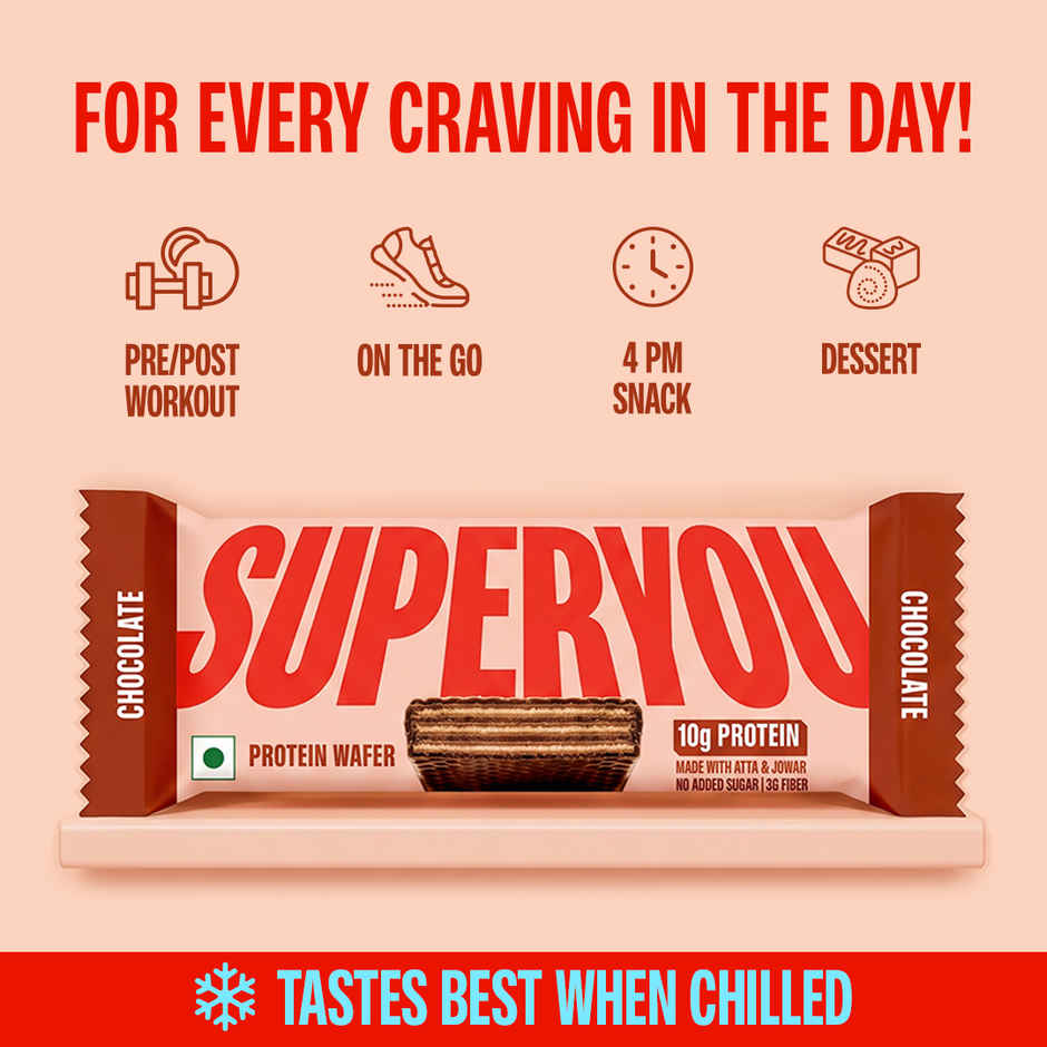 Superyou Chocolate Protein Wafer Bar Combo  