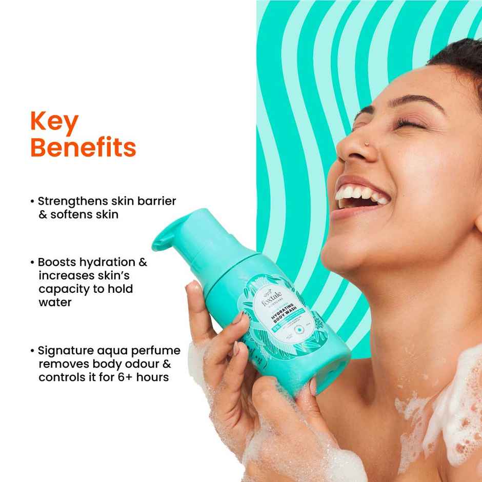 Foxtale Hydrating Body Wash with Hyaluronic Acid & Ceramides