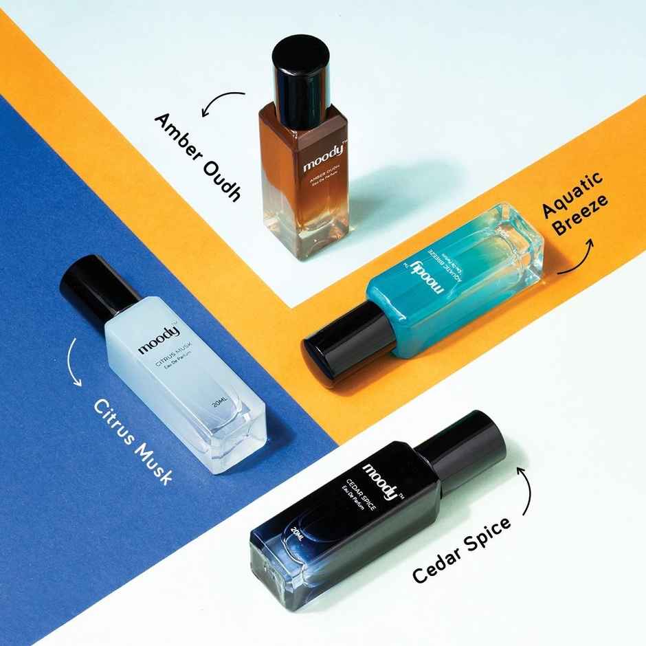 Moody Perfume Gift Set Of 4 For Men