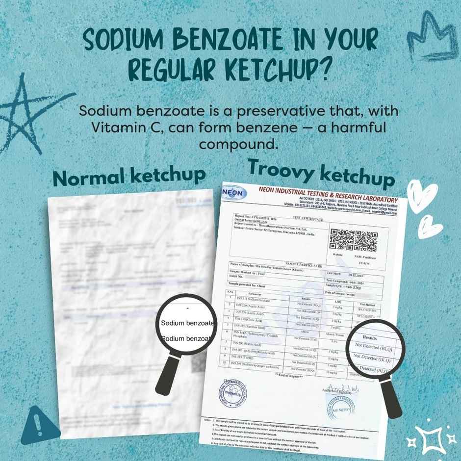 Troovy Healthy Tomato Sauce (Chemical-Free)