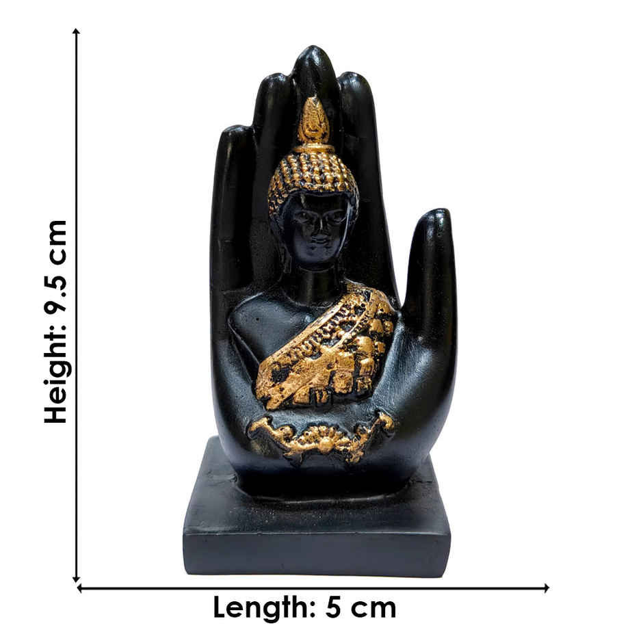 Lord Buddha on Palm | Satvik