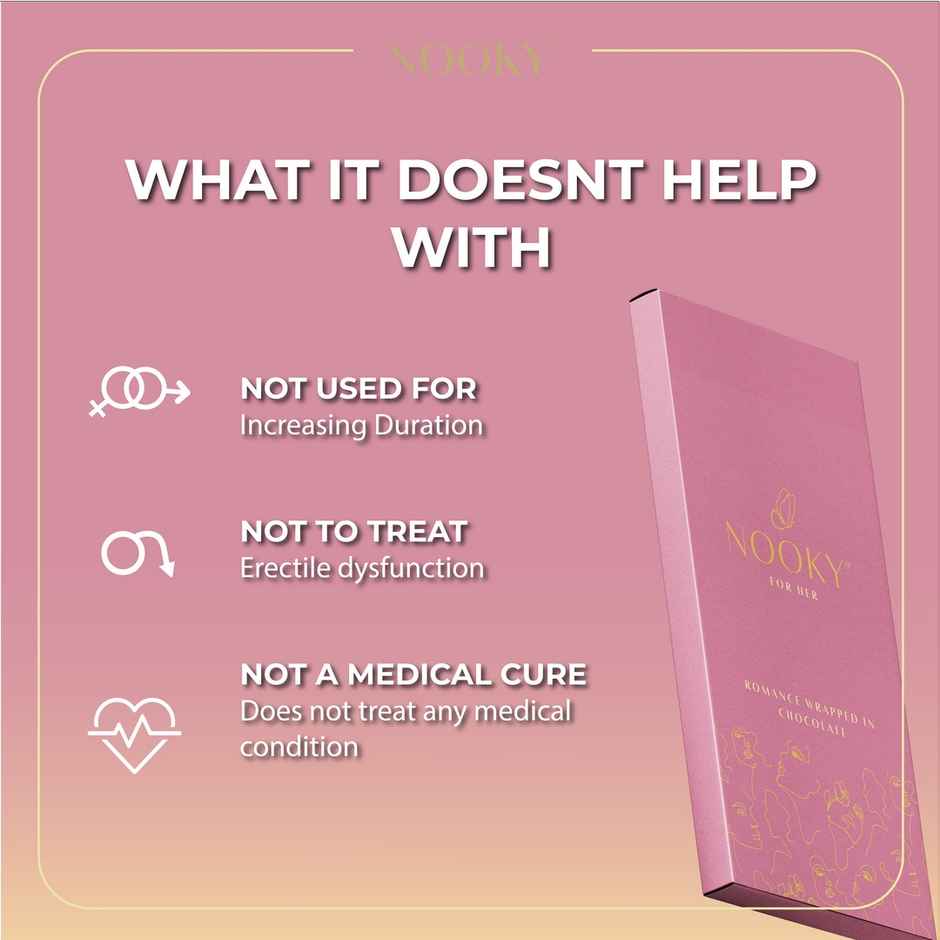 Nooky Her Aphrodisiac Intimacy Chocolate for Women