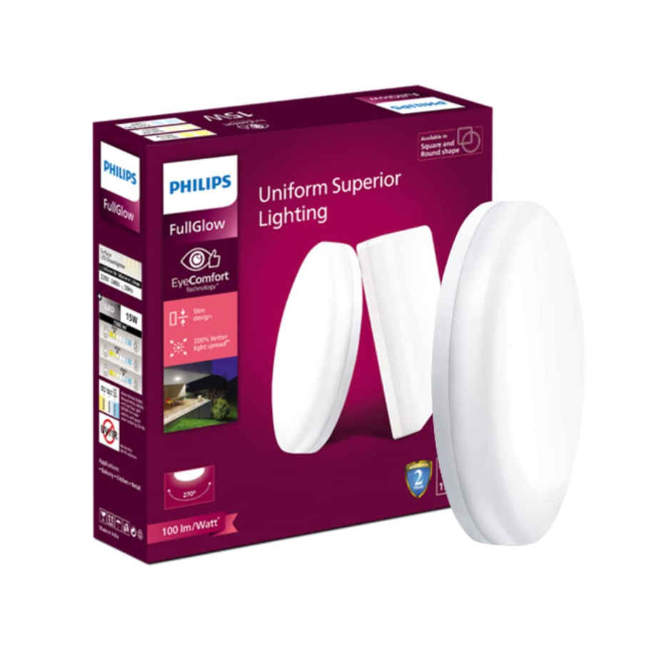 Philips Led 15W Round Rim Less Led Surface (NW)