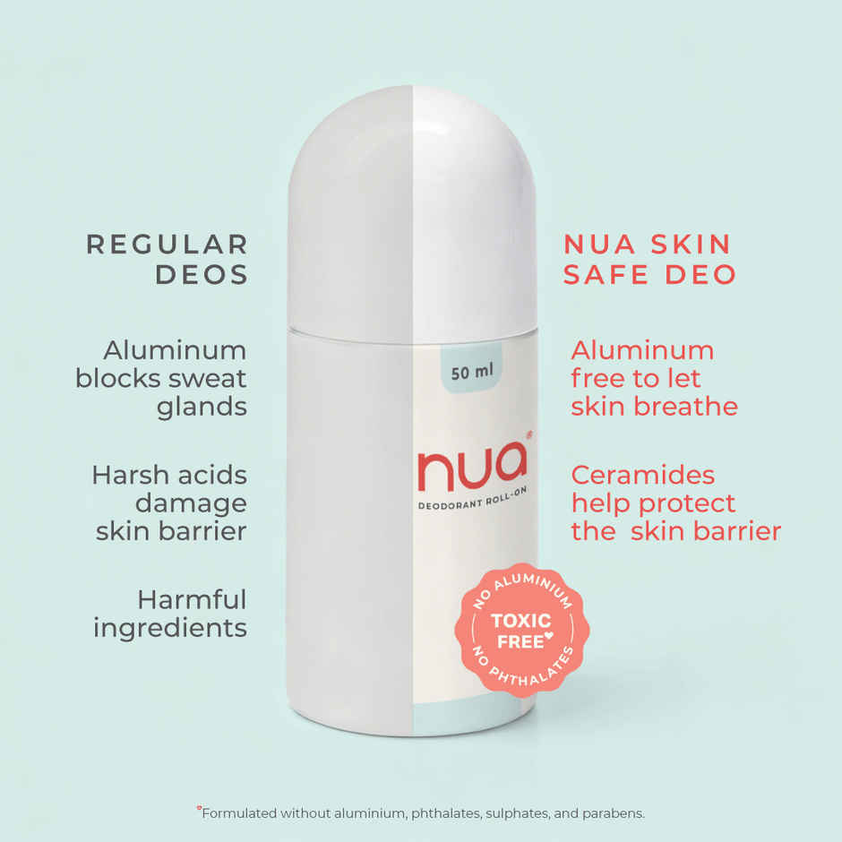 Nua Deodorant Roll-On Sage and Bergamot