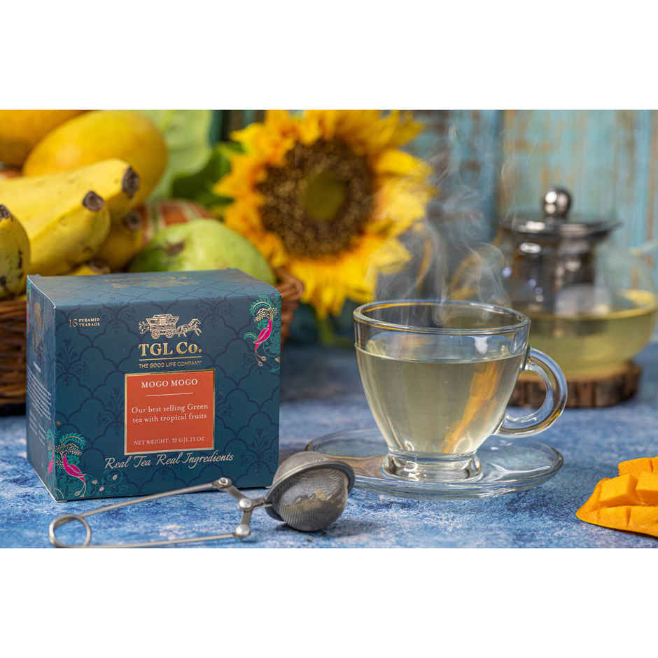 TGL Co. Mogo Mogo with Real Fruits Organic Green Tea