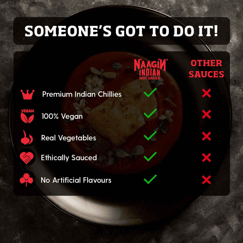 Naagin Smoky Bhoot Hot Sauce - Hot & Spicy 230 GRAM