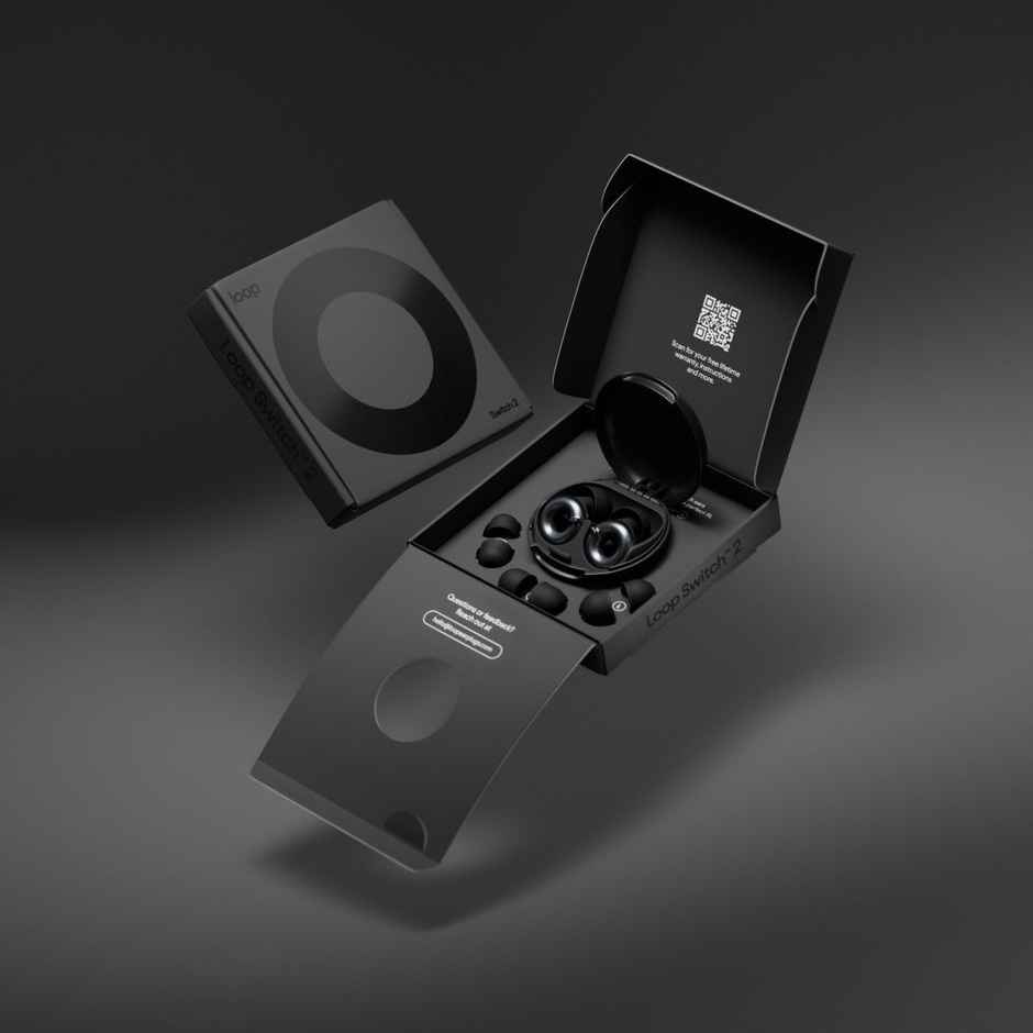 Loop Switch Ear Plugs | Black