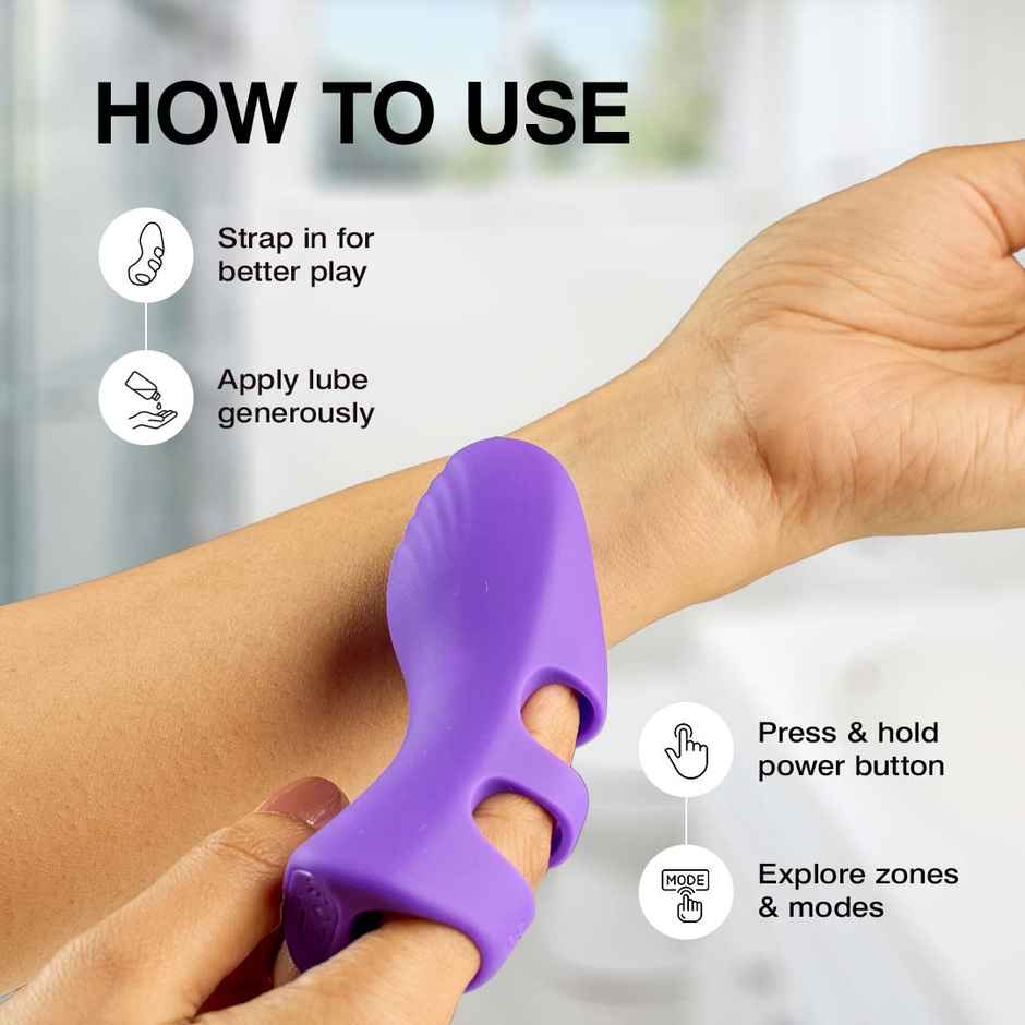 Skore Teaser Finger Vibrator | Rechargeable | Waterproof