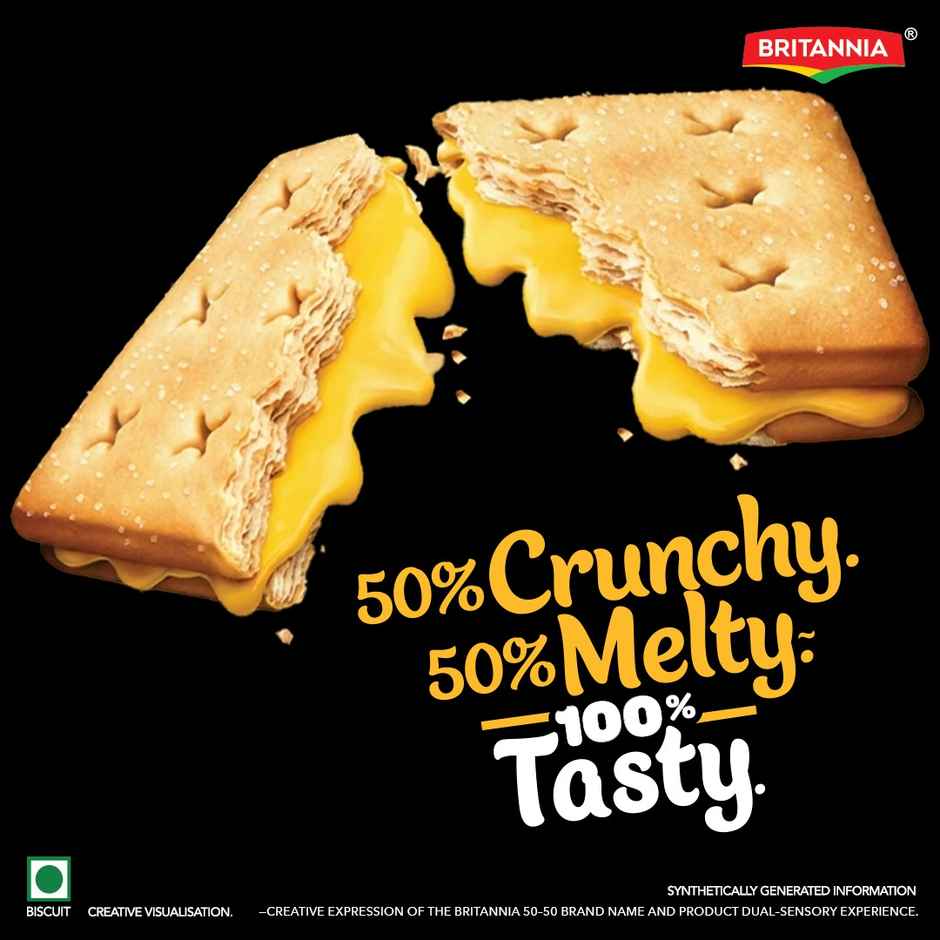 Britannia Cheeze Dipped Sandwich Biscuits