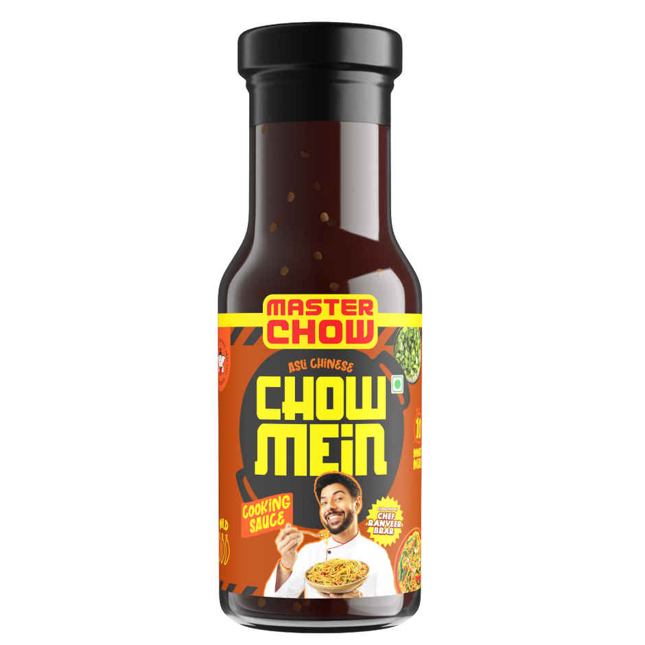 MasterChow Chowmein Cooking Sauce & MasterChow Whole Wheat Noodles | Combo