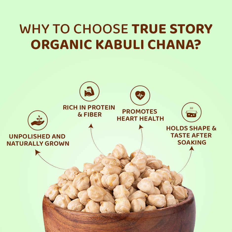 True Story Organic Kabuli Chana
