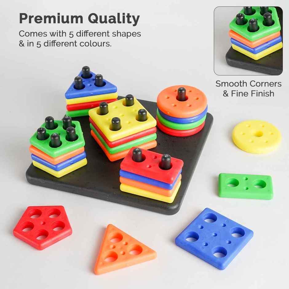 Ratna's Shape Stacker Square