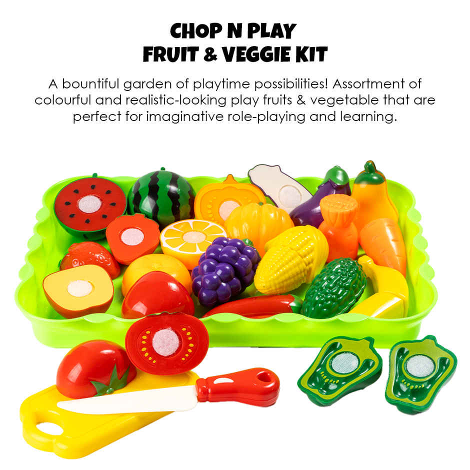 Ratna's Chop N Play Fruit & Veggie Kit - Assorted