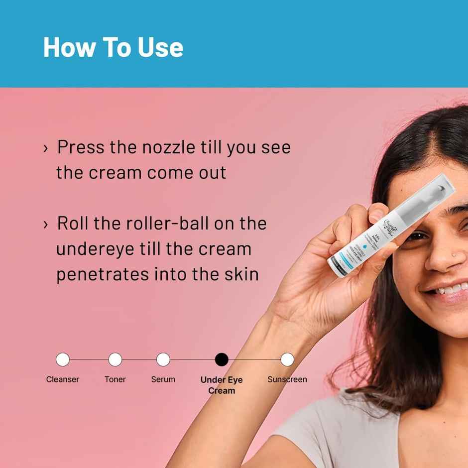 Chemist at Play Under Eye Cream Quinoa Extract For Dark Circles Puffiness & Wrinkles