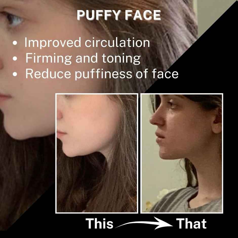 House Of Beauty 24K Face Massager Single Tool For Reducing Puffiness,Dark Circles & Skin Tightening