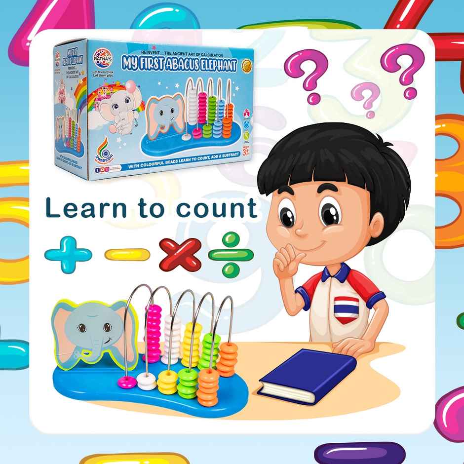Ratna's My First Abacus Elephant