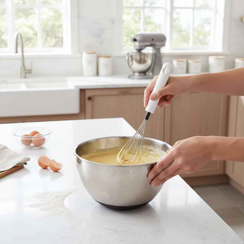Habitat Diamond Pro Whisk | Premium Quality | Ergonomically Designed Handles For Effortless Work