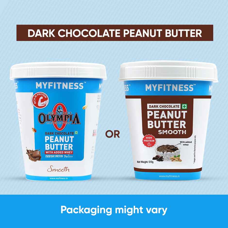 MyFitness High Protein Dark Chocolate Peanut Butter Smooth Spread