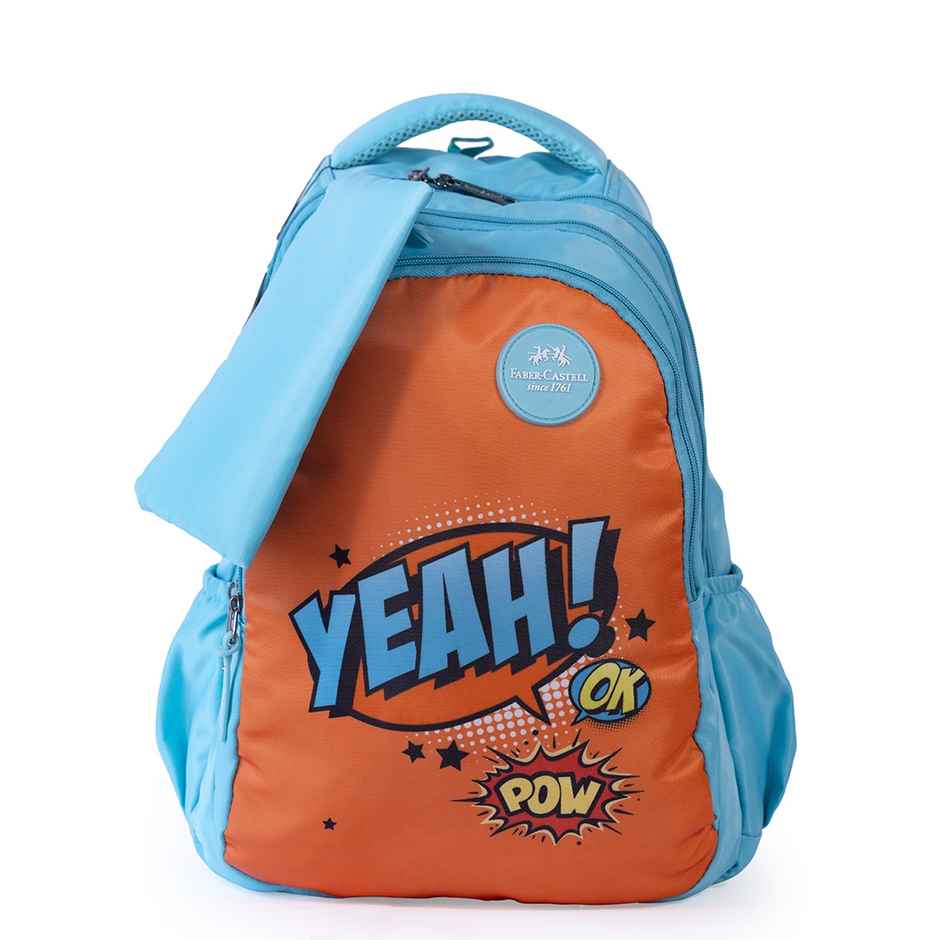 Faber Castell-School Bag- Pp1- Pow - 6Yrs + Skyblue