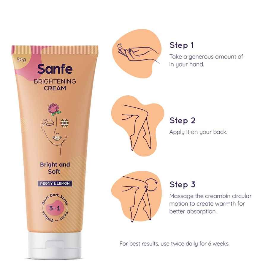 Sanfe Brightening Back And Bum Cream