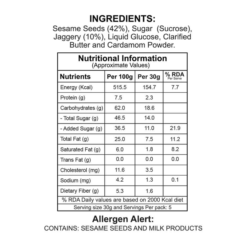 Let's Try Sesame Chikki