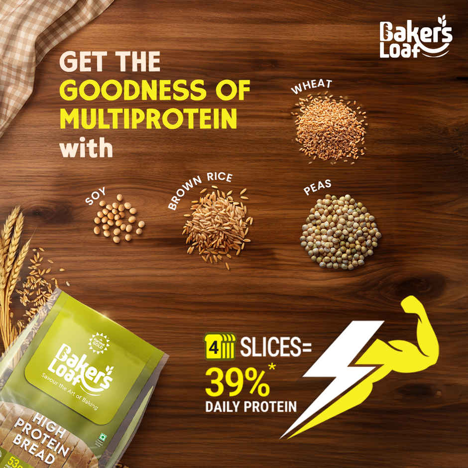Baker's Loaf Harvest Gold - High Protein Bread